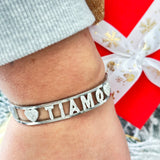 Bracciale manetta Amore