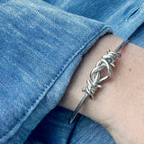 Bracciale cuore spinato