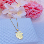 Collana cuore anatomico Bijoux moda laura