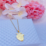 Collana cuore anatomico Bijoux moda laura