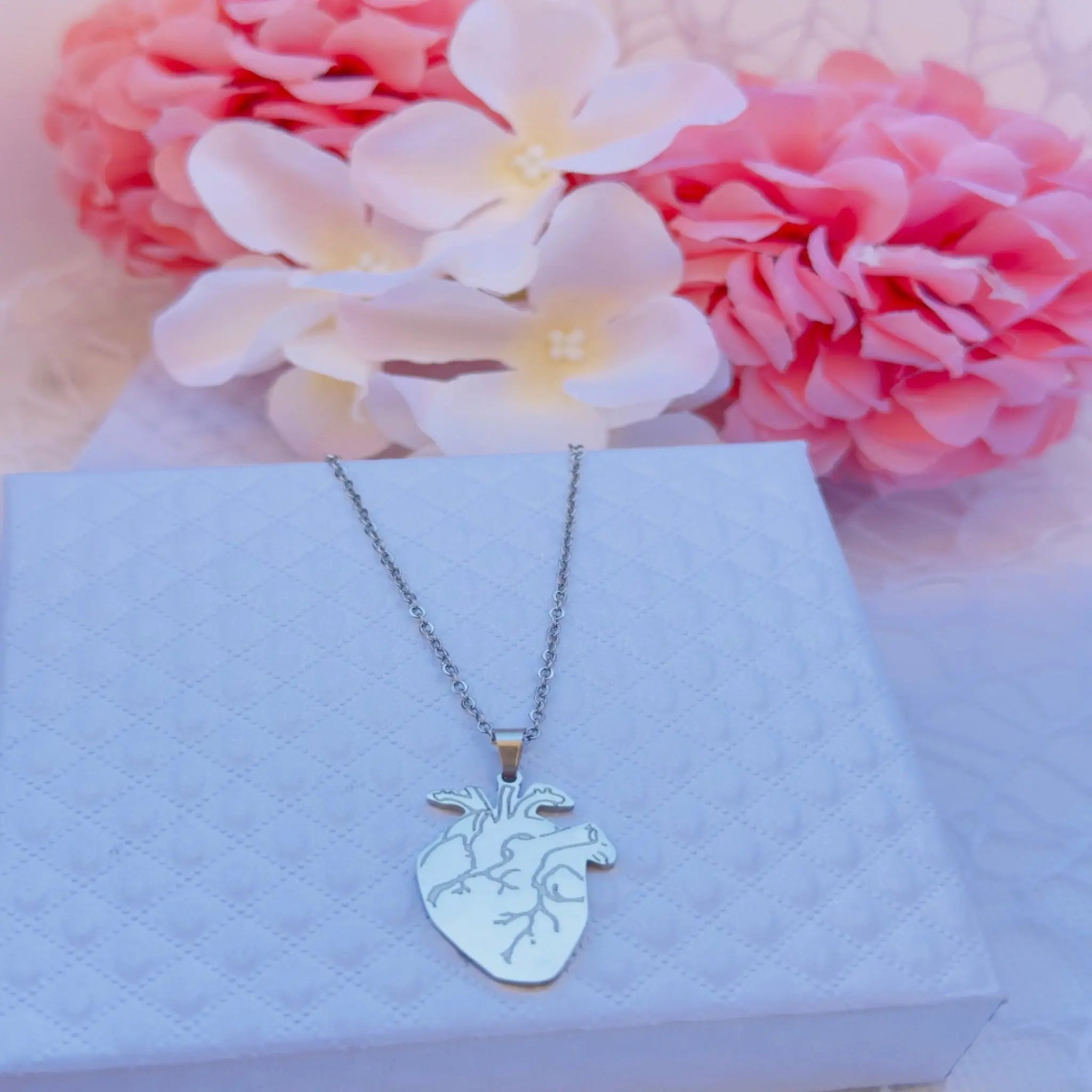 Collana cuore anatomico Bijoux moda laura
