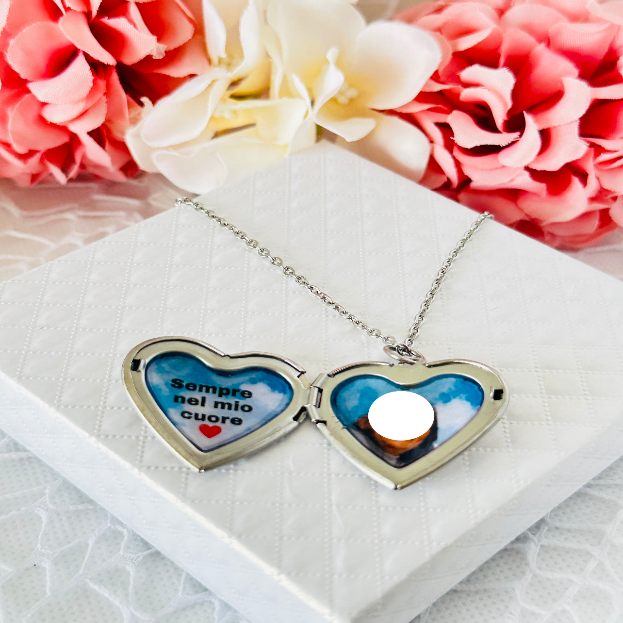 Collana dolce ricordo mini cuore Bijoux moda laura