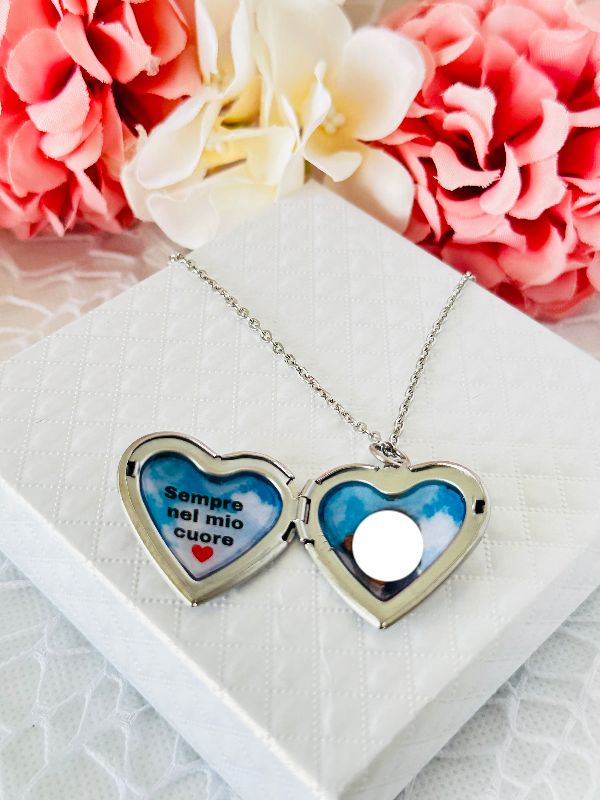 COLLANA DOLCE RICORDO  CUORE BIG Bijoux moda laura
