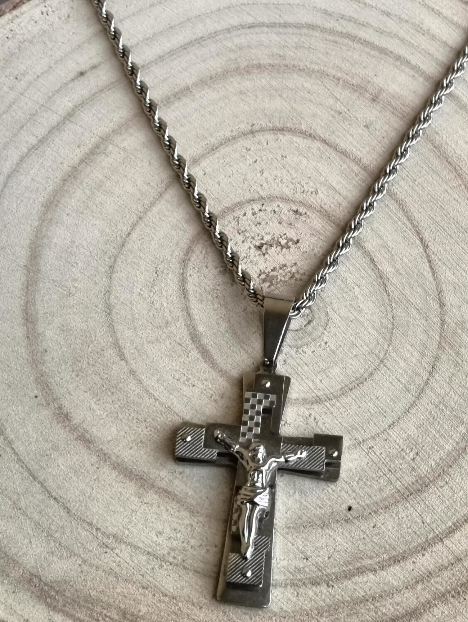 Collana torchon cristo Bijoux moda laura