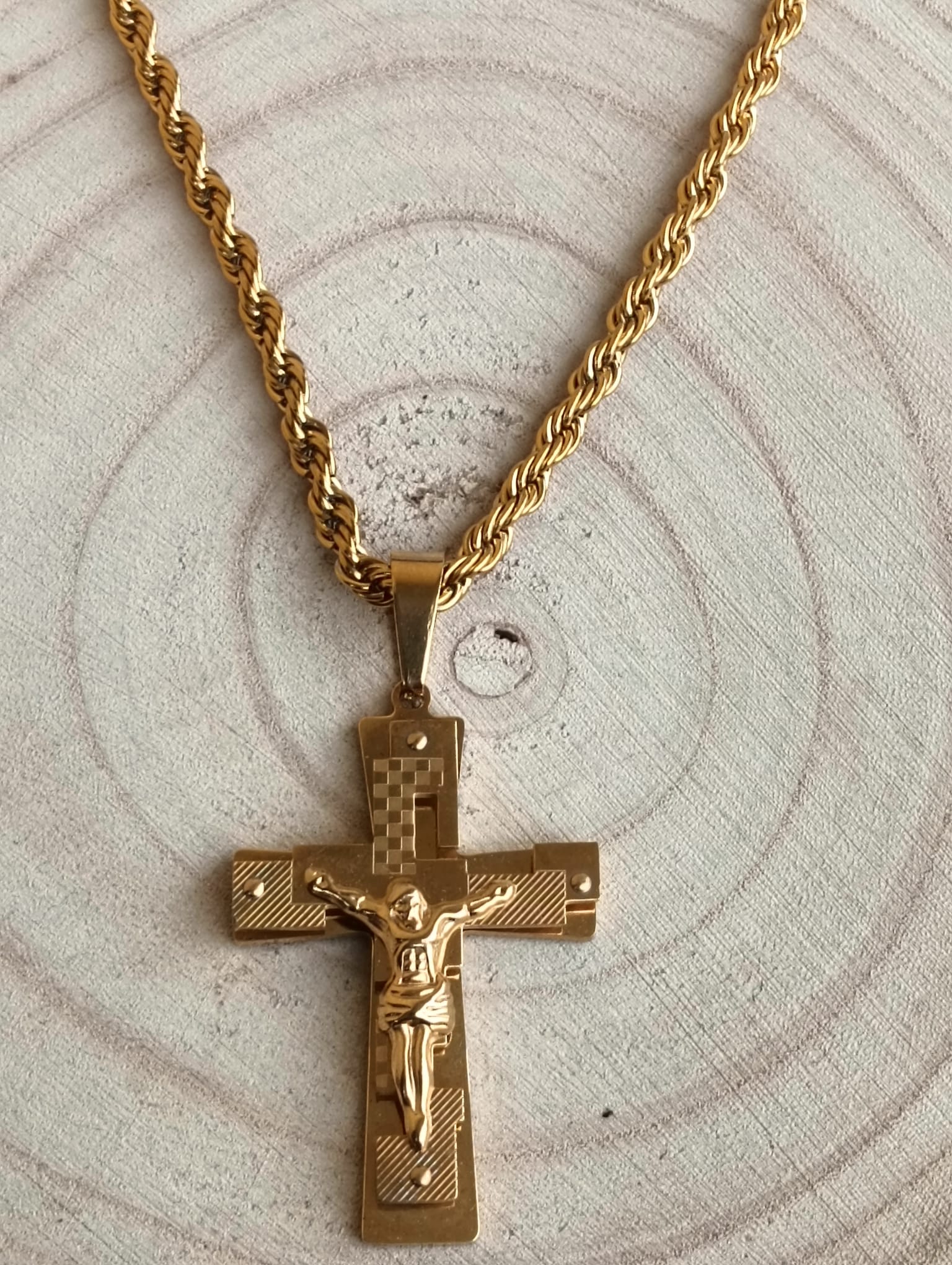 Collana torchon cristo Bijoux moda laura