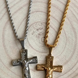 Collana torchon cristo Bijoux moda laura