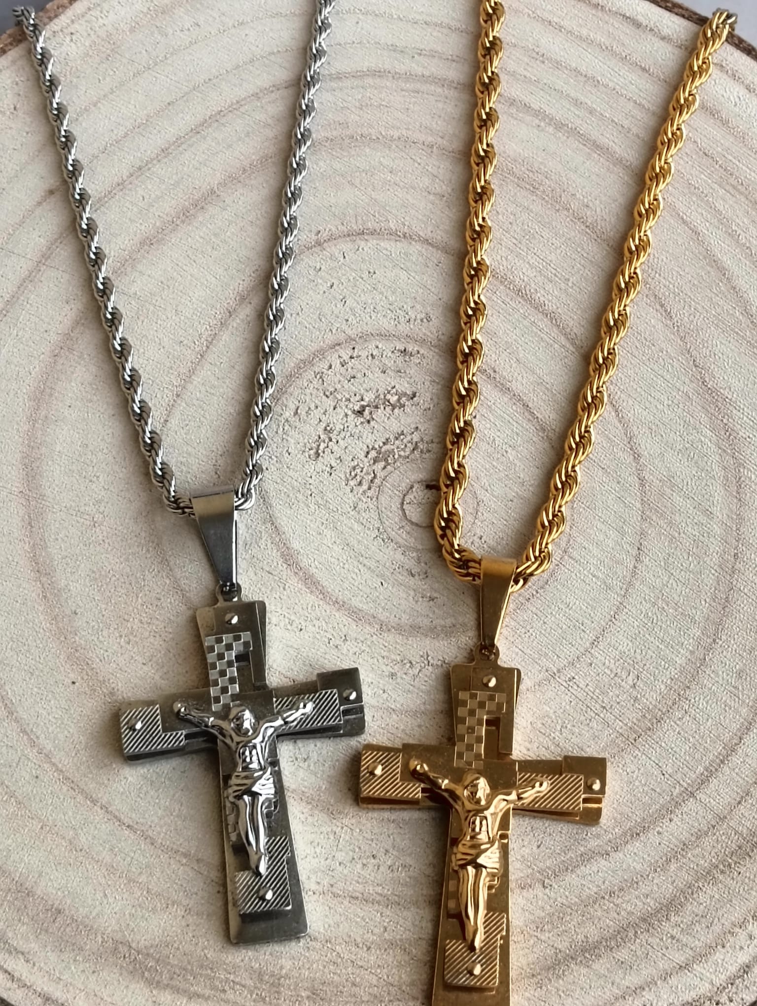Collana torchon cristo Bijoux moda laura