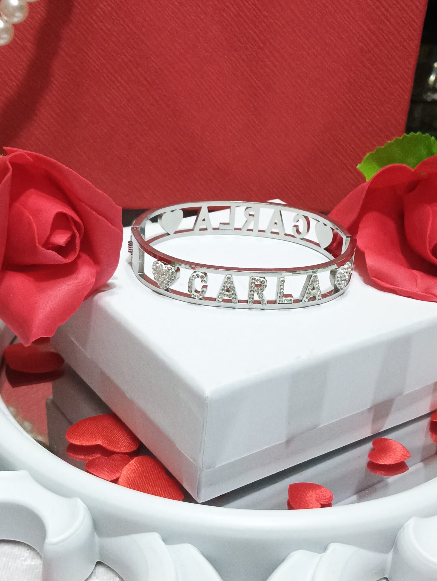 Bracciale nome cuore Bijoux Moda Laura