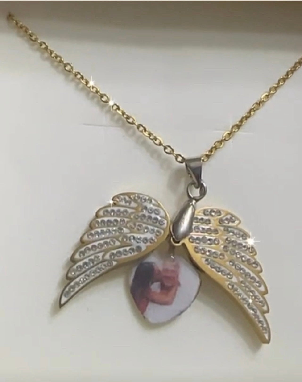 Colllana Angel Heart foto Bijoux Moda Laura