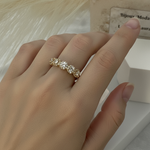 Anello Gold con Modella
