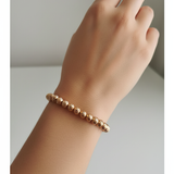 Bracciale gold con modella