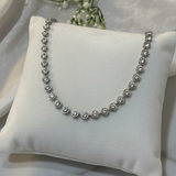 Bracciale tennis silver