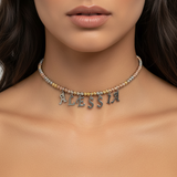 Choker con nome personalizzabili 