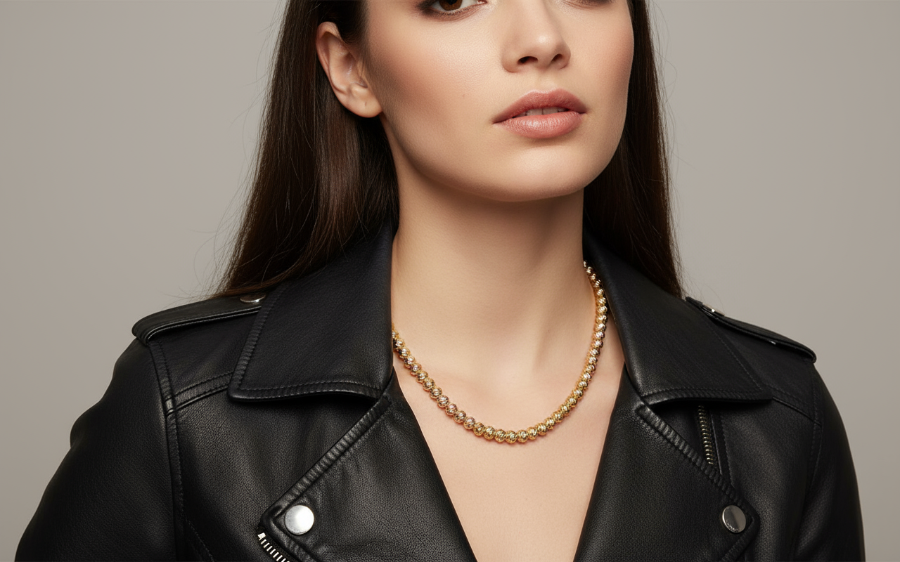 Collana Milleluci Gold con chiodo