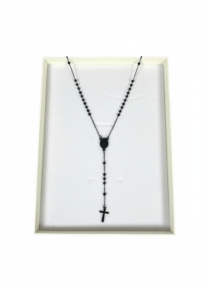 Collana Rosario - Variante Nera