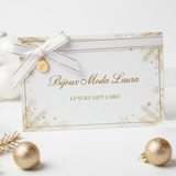 Gift Card Natalizia Bijoux Moda Laura