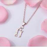 Collana Mamma Amore 💖 | Acciaio Inox | Sagoma 1-4 Figli