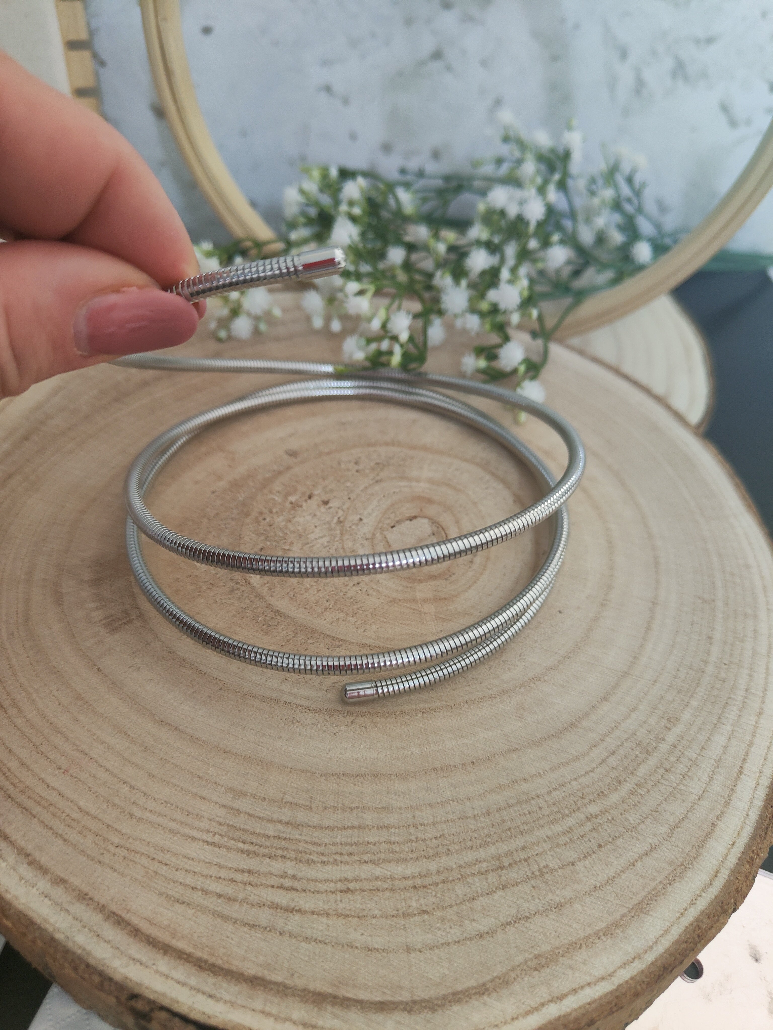 Collana Sneak vortice molla - Bijoux Moda Laura