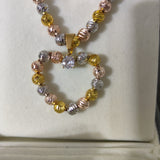 Collana Cuore Milleluci - Ciondolo Luminoso Oro