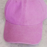 Cappello Stone wash scaramentico - Bijoux Moda Laura