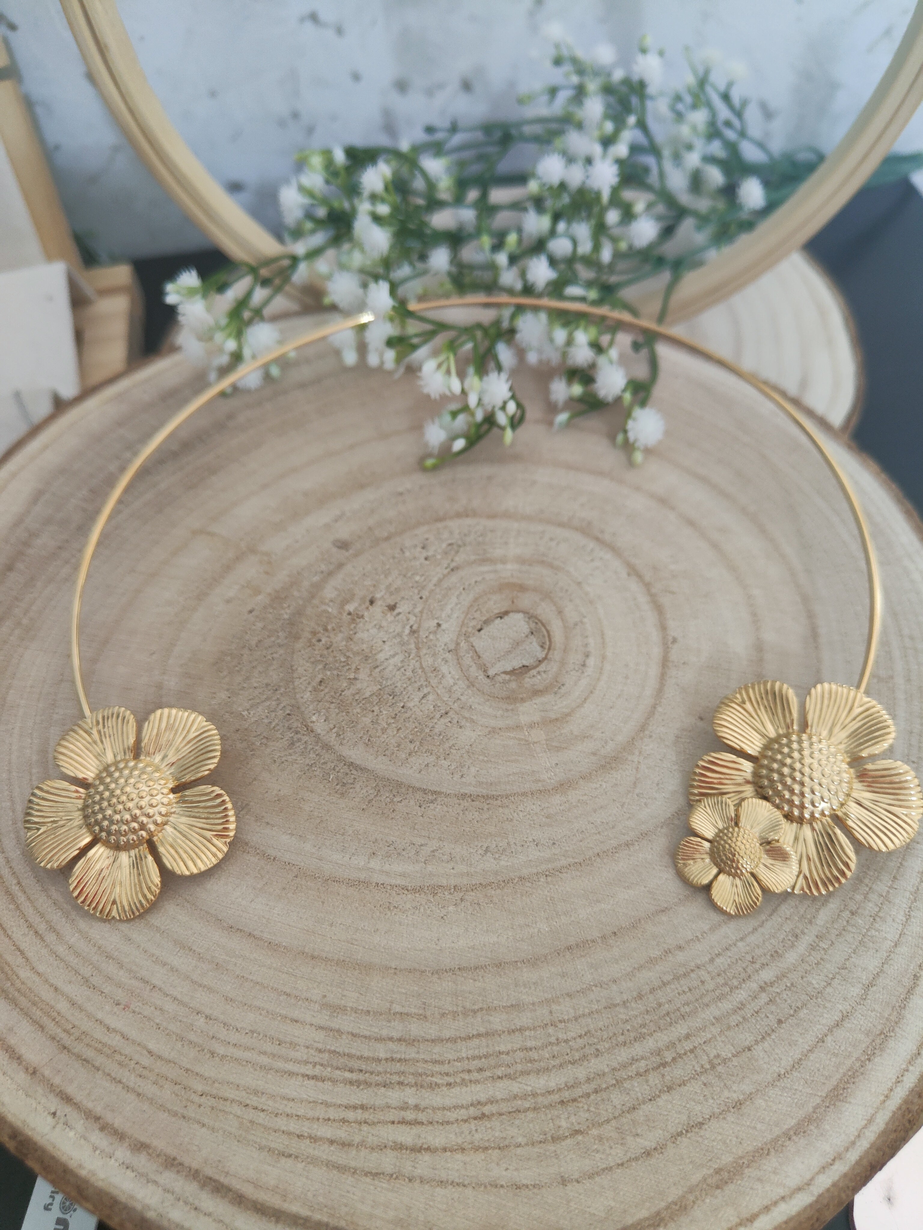 Collarino flower - Bijoux Moda Laura