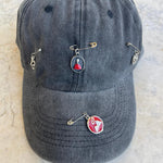 Cappello Stone wash scaramentico - Bijoux Moda Laura