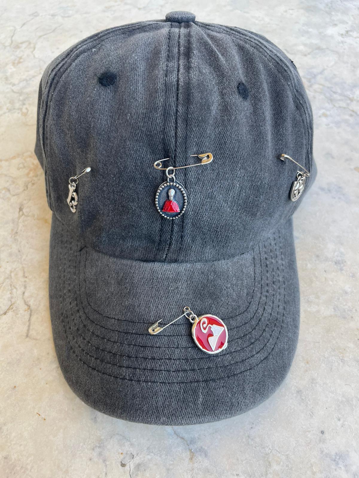 Cappello Stone wash scaramentico - Bijoux Moda Laura