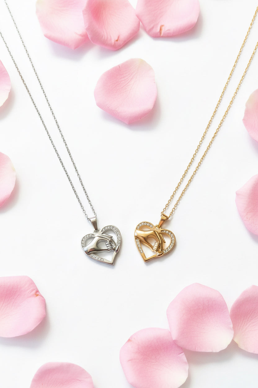 Collana mamma tienimi per mano ❤️ - Bijoux Moda Laura