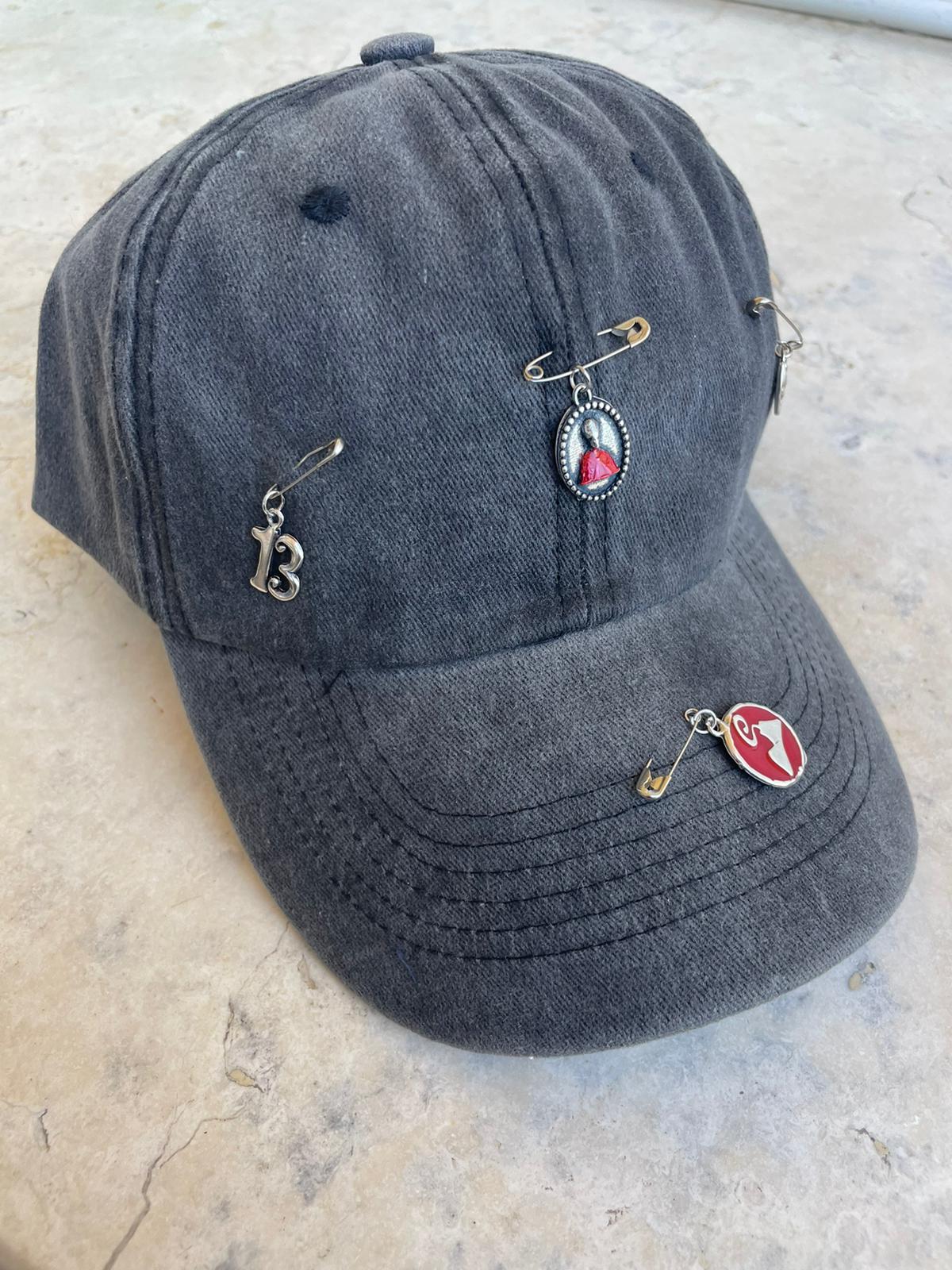 Cappello Stone wash scaramentico - Bijoux Moda Laura