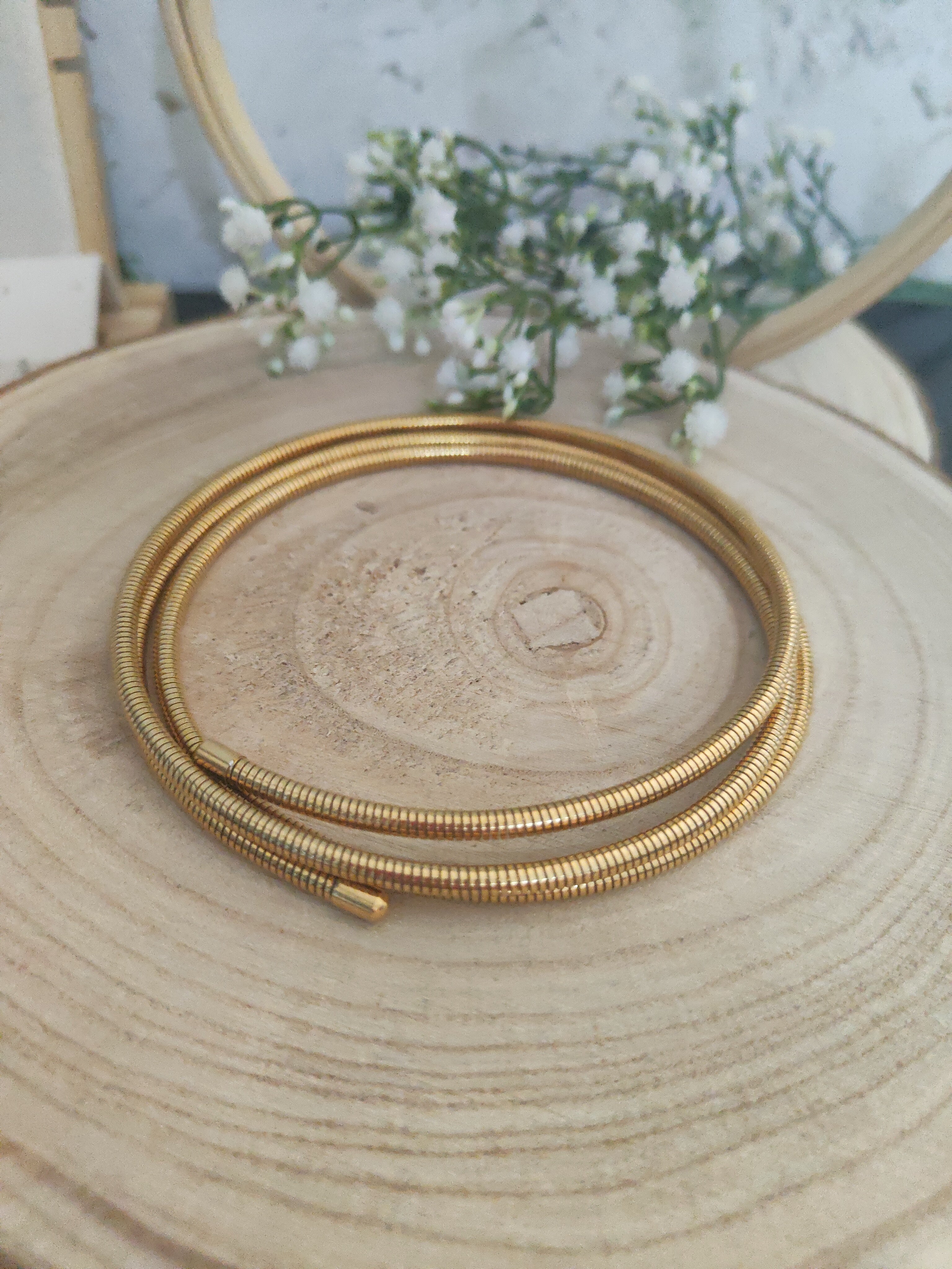 Collana Sneak vortice molla - Bijoux Moda Laura