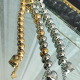 Bracciale sfera sonaglio 10mm - Bijoux Moda Laura