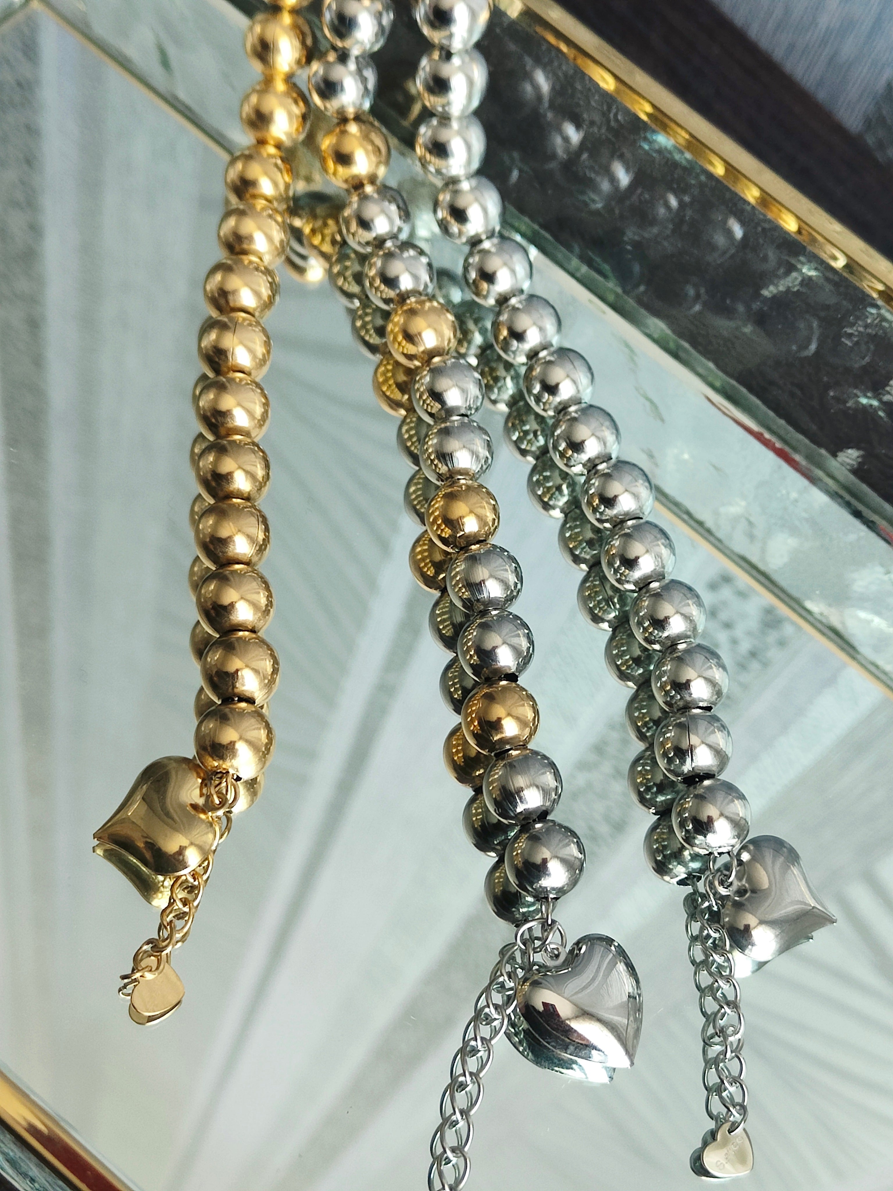 Bracciale sfera sonaglio 10mm - Bijoux Moda Laura