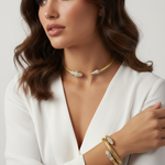 Set Serpente - Collana testa e coda + Bracciale - Sofia